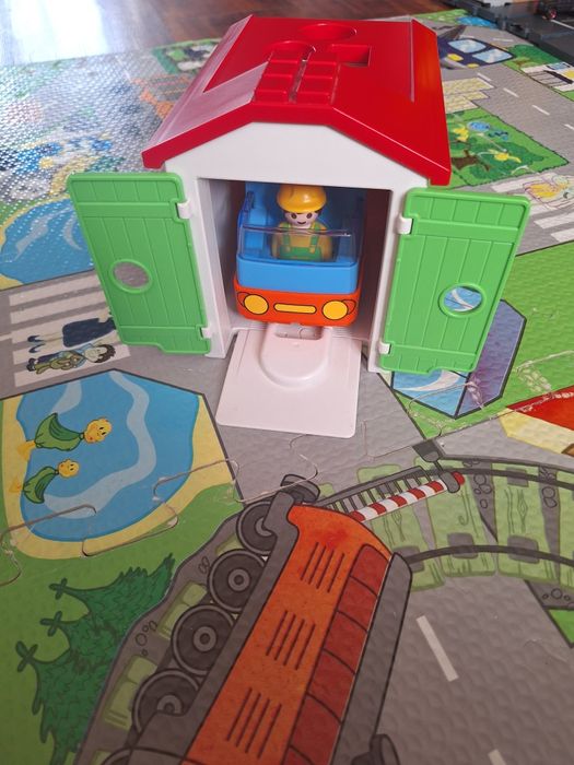 Гараж сортер с камионче плеймобил