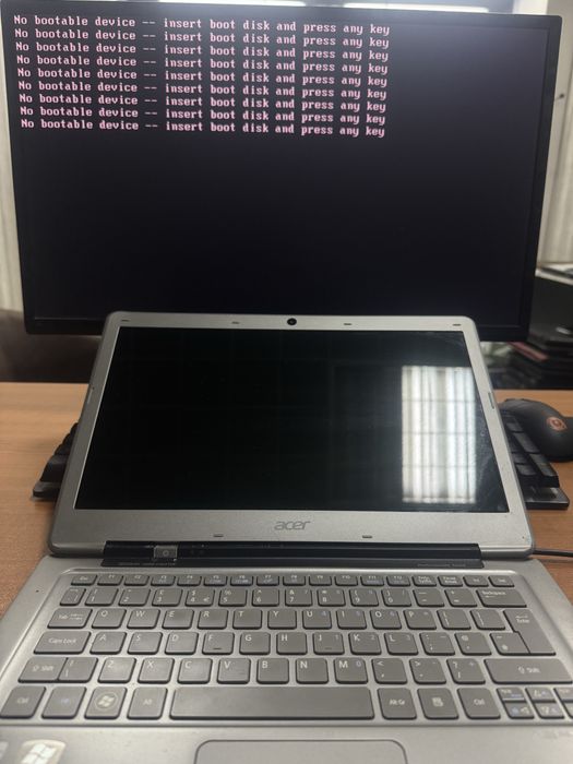 Лаптоп Acer Aspire S3 MS2346 i5. Повредена матрица