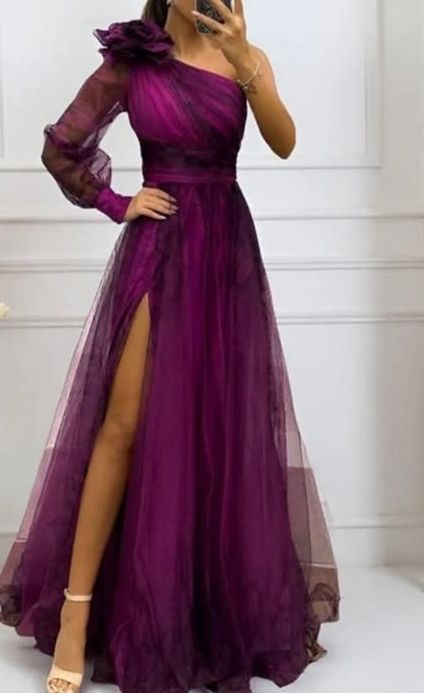 Rochie eleganta  cu o maneca