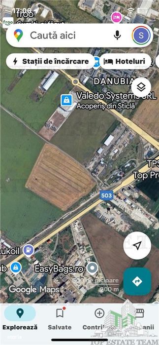 Teren intravilan de vanzare 2.353 mp, investitie pentru constructii in