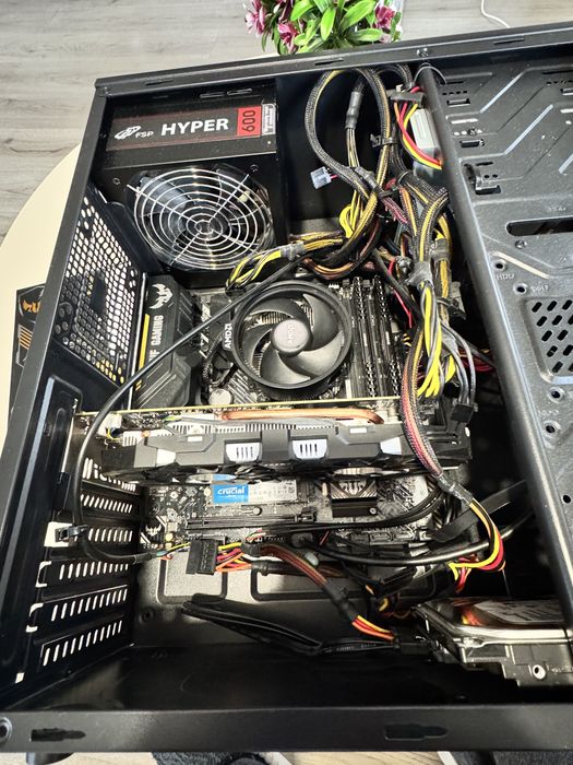 Гаранция! Геймърски PC Asus Tuf Gaming 32GB Ram 1TB M2  gtx1060 6GB