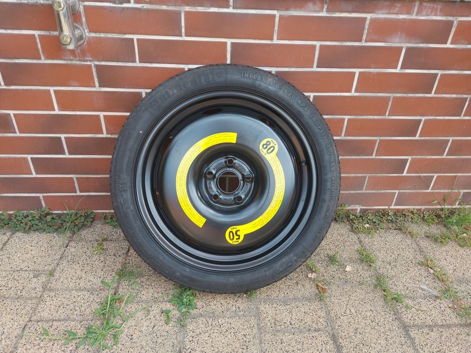Roată de rezervă slim 125/70/18 pentru, vw, audi, skoda, seat