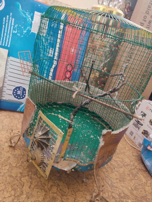 Вольер,Клетка для птиц, круглый, Qafas qushlar uchun