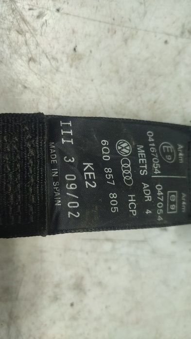 Centura de siguranta stanga spate 6q0857805 Volkswagen Polo 4 (9N) (2001 - 2005)