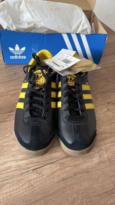 Оригинални Adidas Oslo – черно/жълти – лимитирана серия нови с етикет