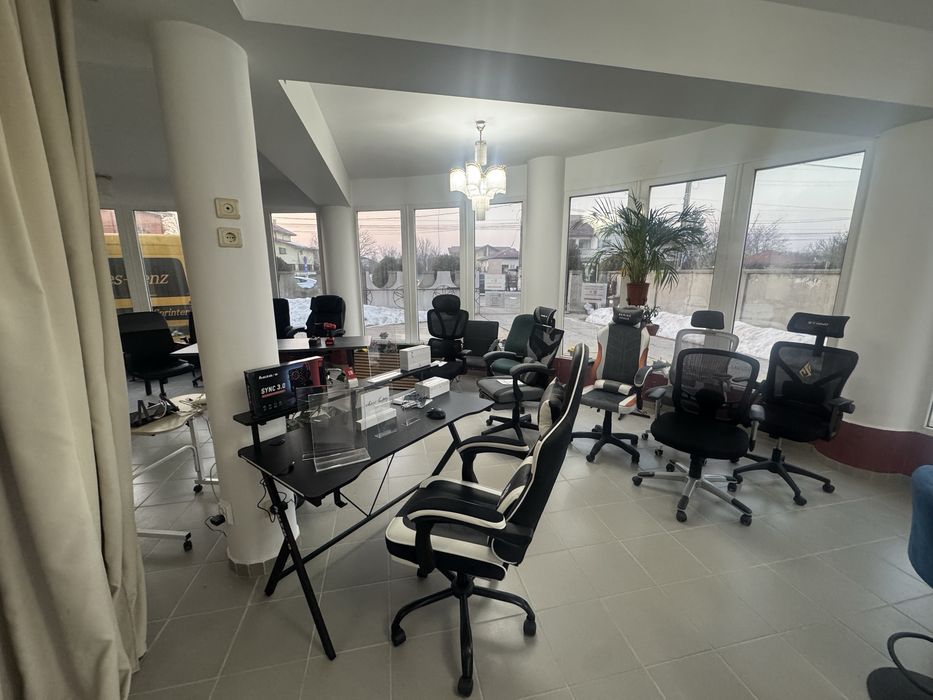 Vând scaune și mobilier de birou – noi / second hand