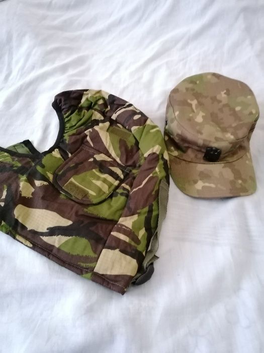 Capelă și cagula militara combat, camuflaj