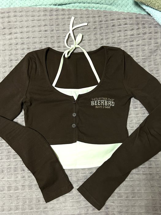 продаю кроп-кофту y2k