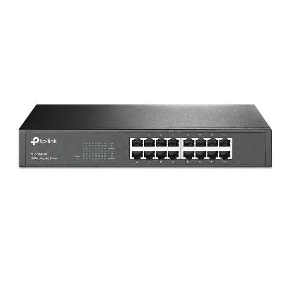 ;TL-SG1016D 16-port Desktop Gigabit Switch, 16 10/100/1000M RJ45 ports