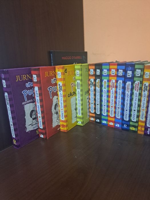 Colecție cărți copii.Jurnalul unui pusti.