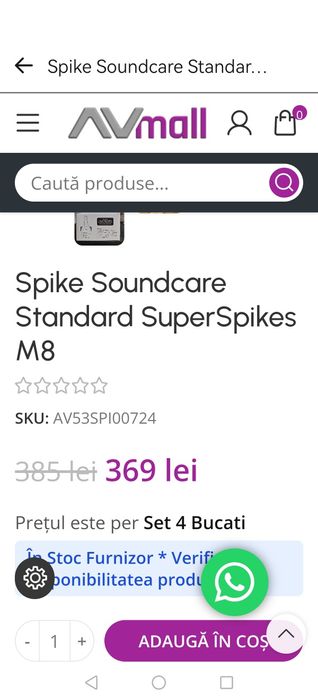 Super Spike uri Soundcare M8