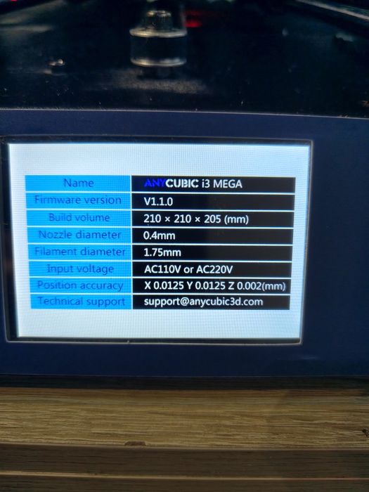 Imprimanta 3D Anycubic I3 Mega + filamente pla + accesorii
