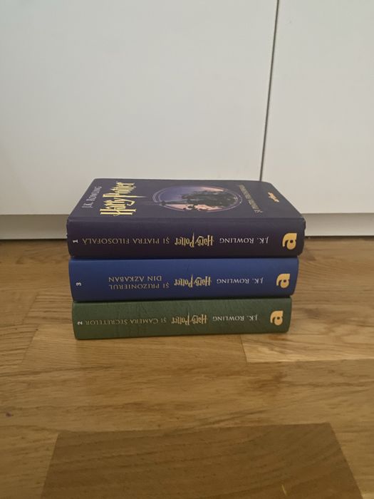 Pachet 3 carti Harry Potter
