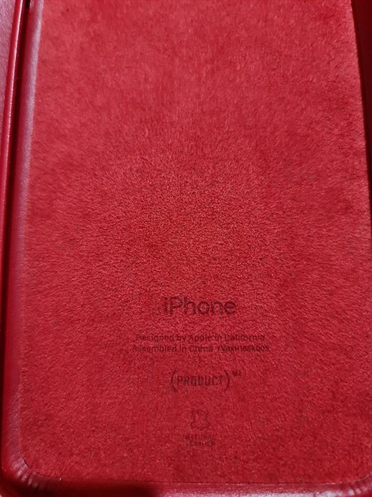 Husa piele flip smart activa originala Apple Leather Folio iPhone X Xs