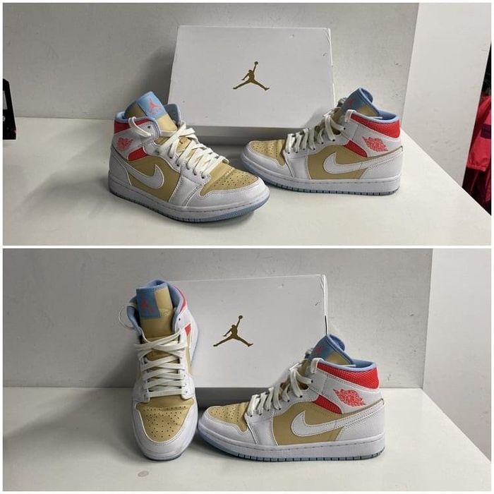 Vand jordan 1 mid SE sesame