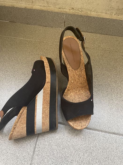 Сандали на платформа-Tommy Hilfiger