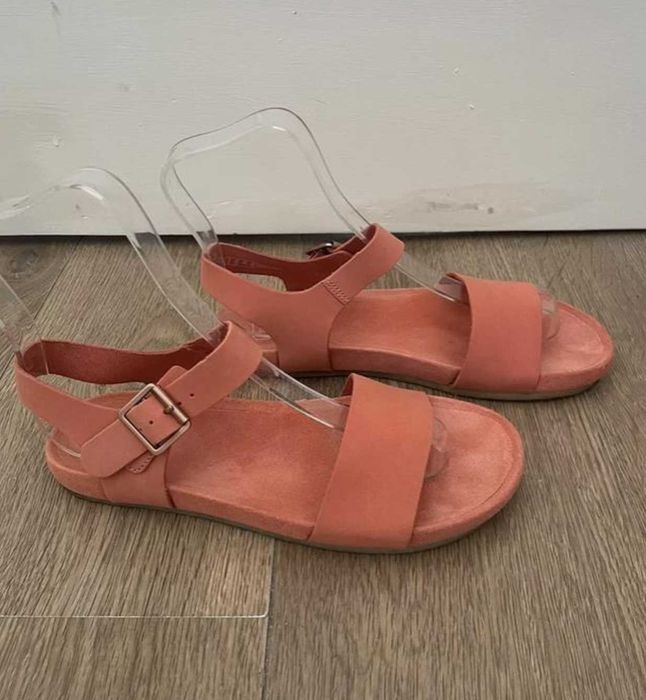 Clarks сандали – оротопедични, велур, №40