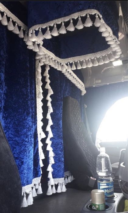 Шторы, ламбрекены на Газель