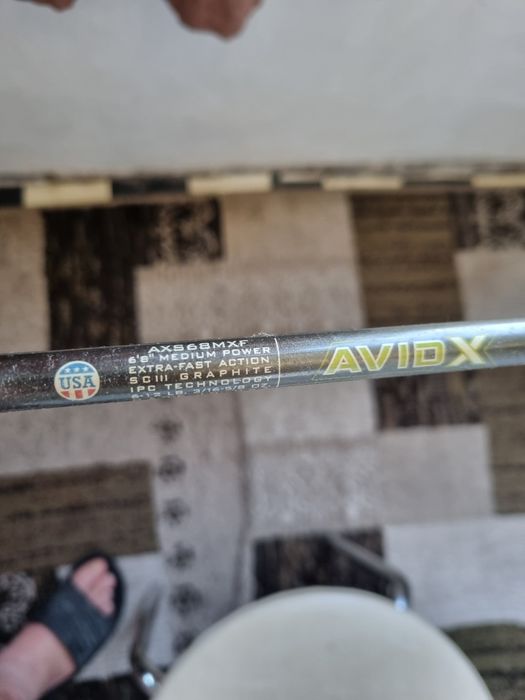 Vand lanseta St.croix avid x  plus mulineta daiwa certate