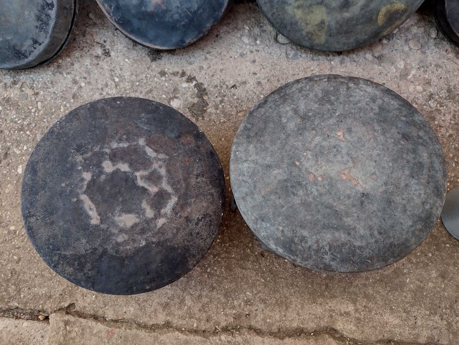 Медни тави и менци само комплект