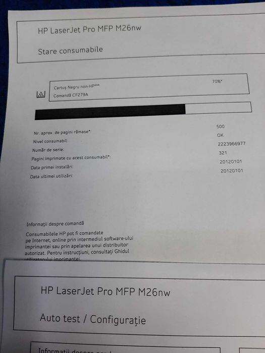 multifunctional laser HP M26nw
