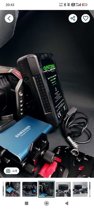 Camera Blackmagic Pocket 6K Kit