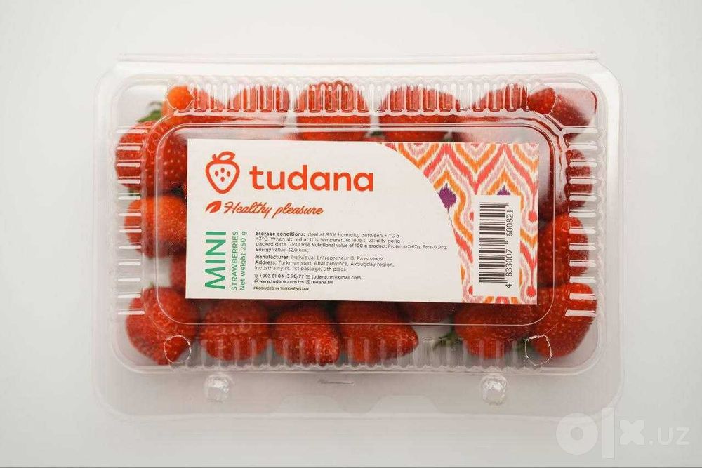 Tudana premium qulupnay | Yirik va shirin | Ulgurji va chakana