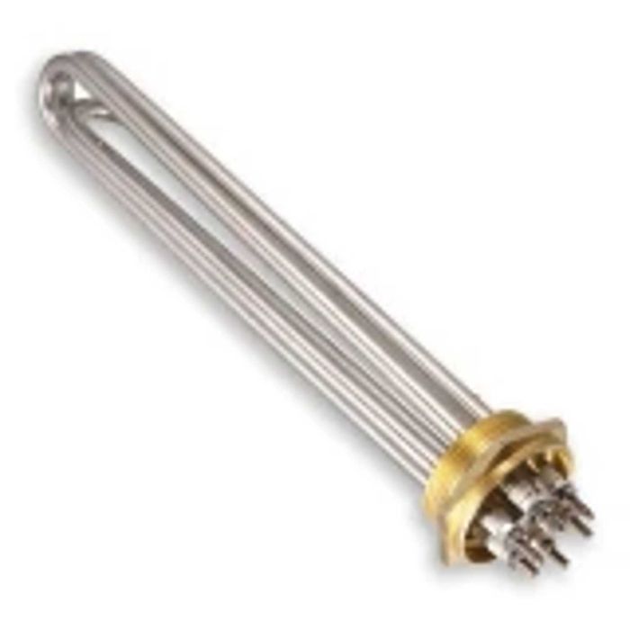 Rezistență Electrică Boiler 10000W, 230V/380V, Filet 1.5 Inch, L 400mm