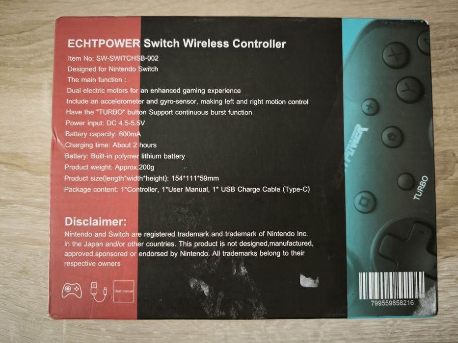 Echtpower Wireless Bluetooth Controller