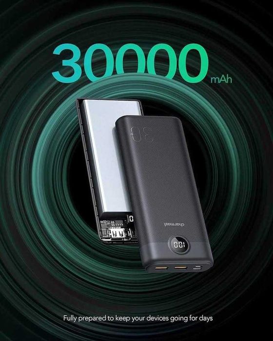 “Charmast” (C3007) Power Bank 30000mAh, 20W