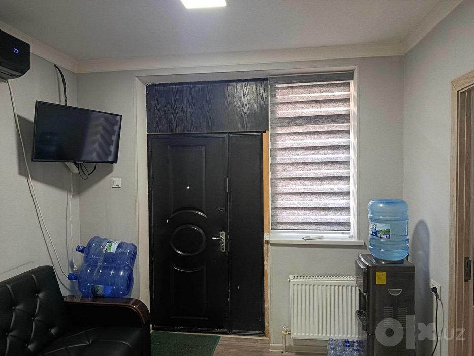 Bodomzorda 65 m² tayyor jihozlangan ofis ijaraga — mebelsiz xarajatsiz