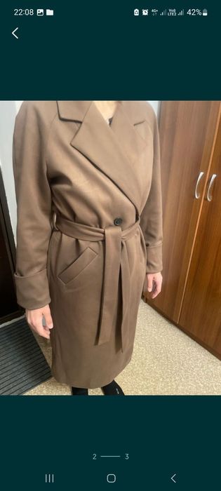 Продам женское пальто 48р
