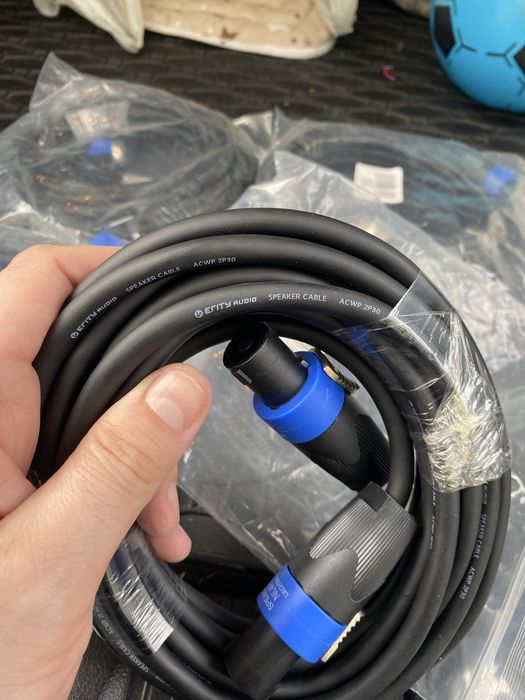 Cabluri audio speakon 5 m noi