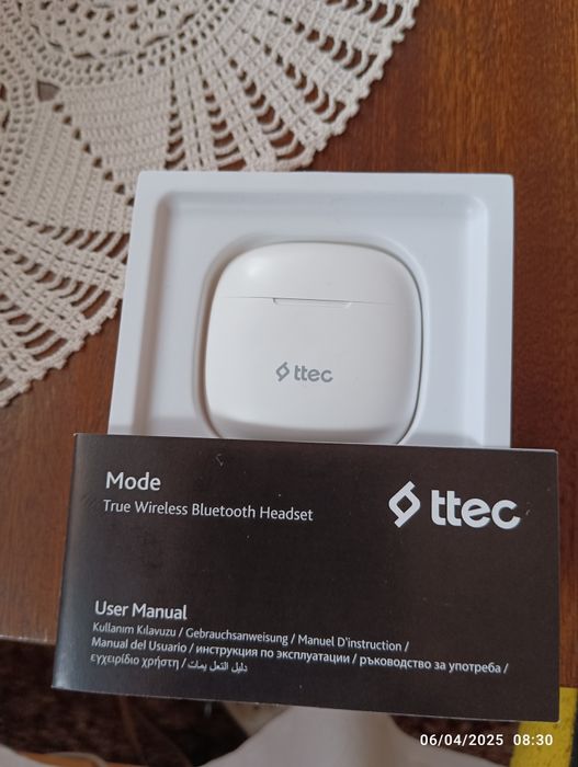 ttek apple безжични слушалки