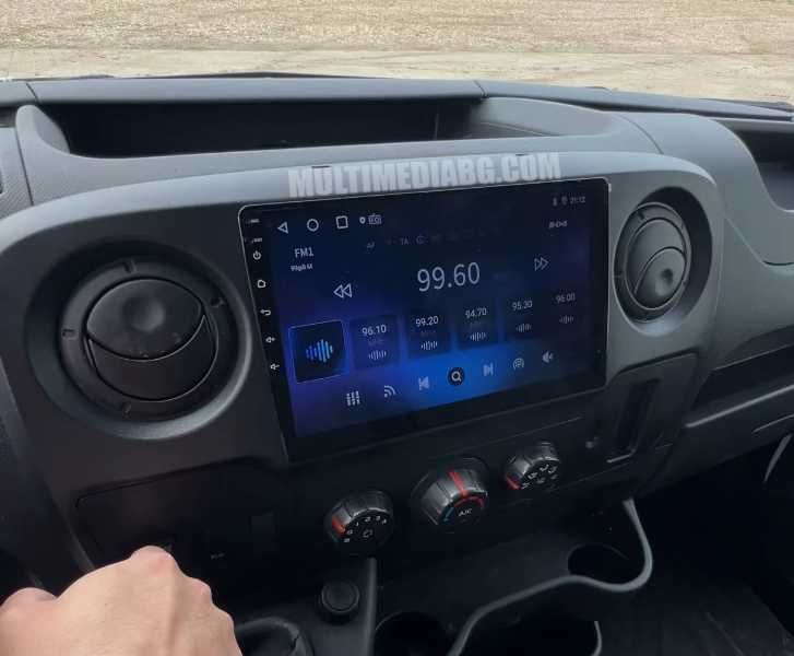 Renault Master 3 2011 - 2021 Мултимедия Навигация Android