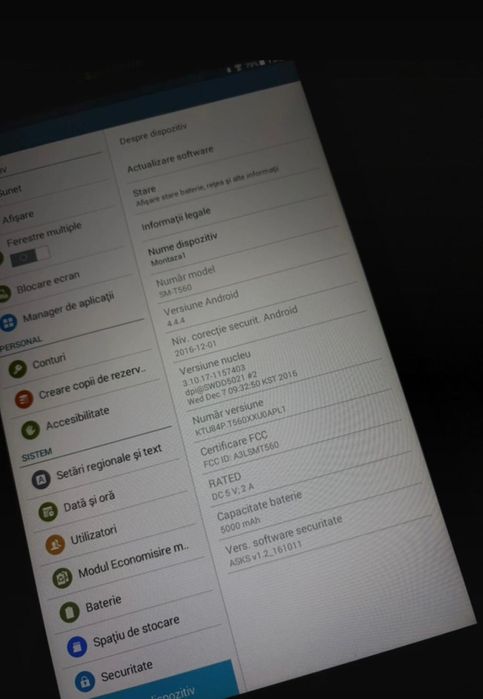 Tableta Samsung tabE