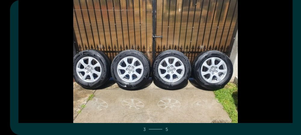 Cauciucuri Continental 235 65 17 Dot 2019 cu Jante Originale Audi