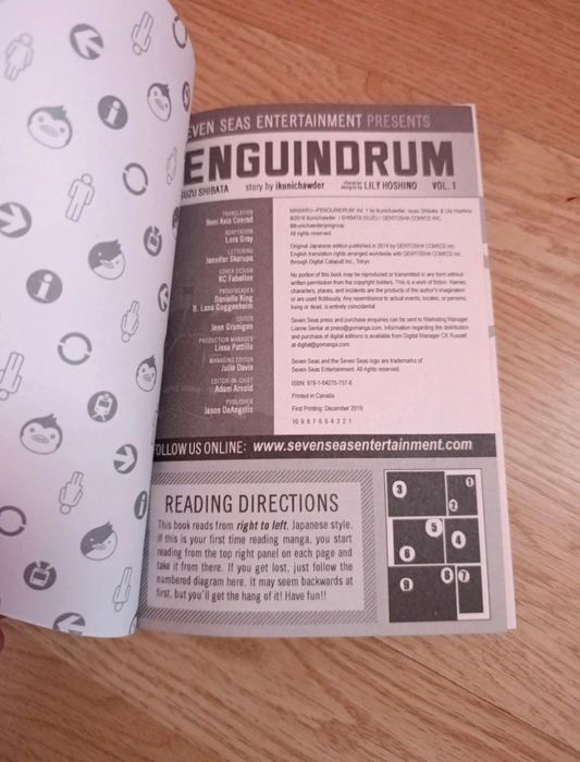 Manga Pinguindrum–Toate volumele(1-5)