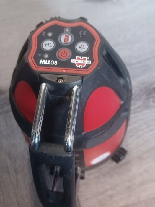 Nivela laser wurth MLL08 un instrument profesional  de măsurare și aliniere pentru construcții și amenajări interioare