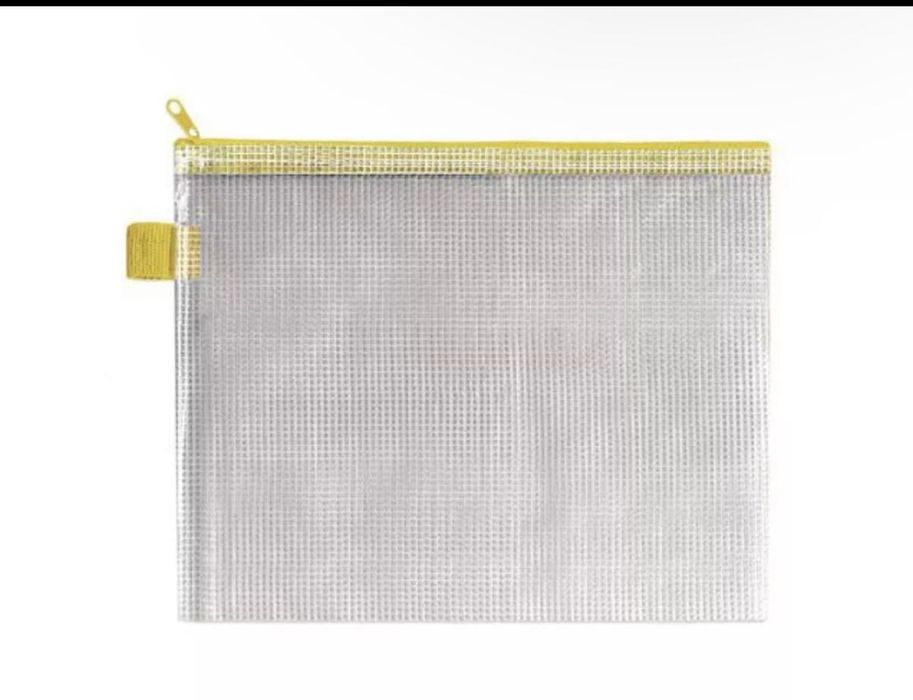 Прозрачен Несесер с Цип Аксесоари