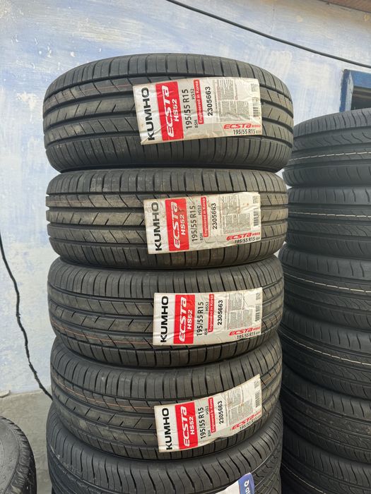Новые шины KUMHO 195/55/15 80 тысяч за комплект