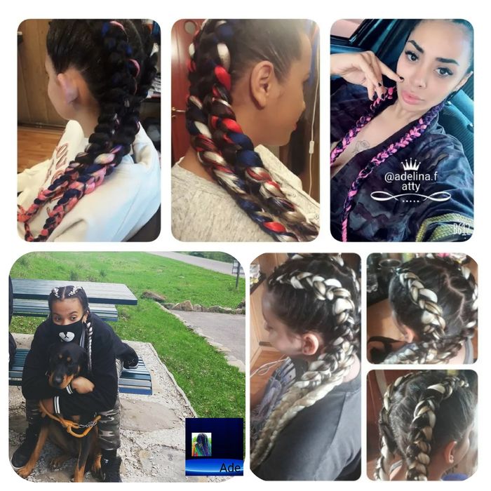 Codițe afro, extensii afro, twist, cornrows