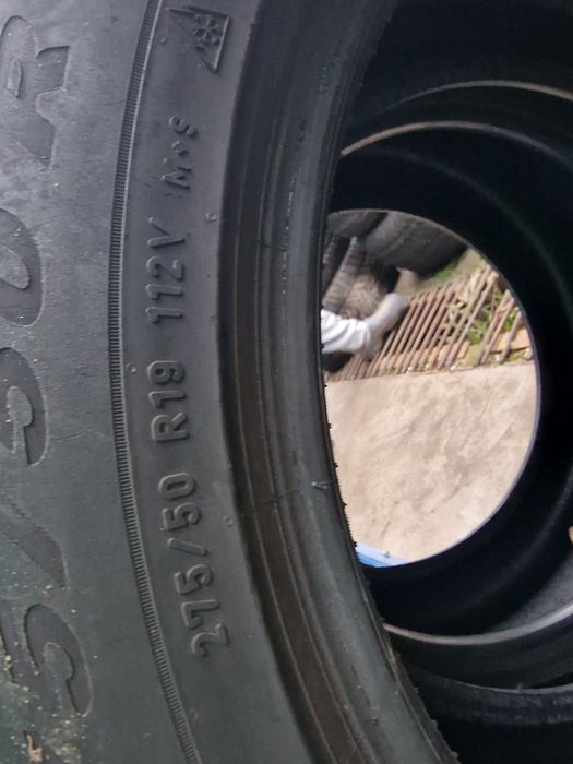 Anvelope 275/50R19 marca Pirelli, M+S, DOT 2019, 5.5 mm