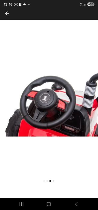 Tractor cu remorcă- electric-  pentru copii