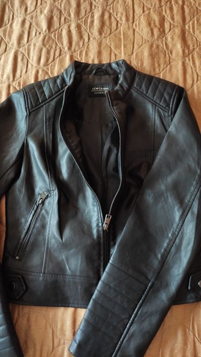 Кожено яке 36 размер