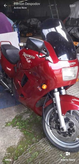 Мотор TRIUMPH 900 TROPHY 3 на части с документи Триумф Трофи