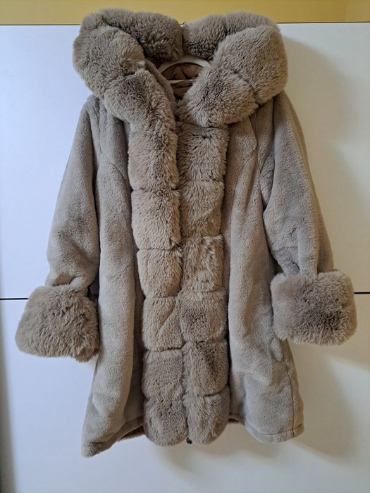 Зимно двулицево дамско яке