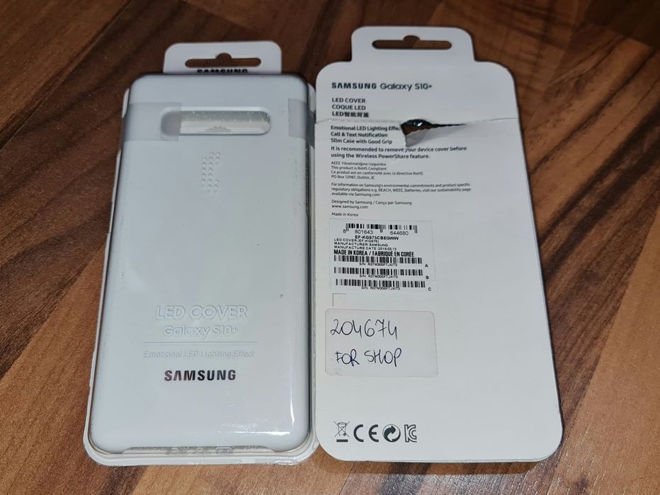 Husa smart activa originala Samsung Led Cover S10+ S10 Plus G975