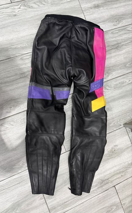 Pantaloni moto piele MQP