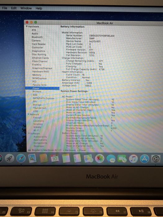 **ATS GSM**MacBook Air 2011 11-inch/Fact+Gar 12 luni